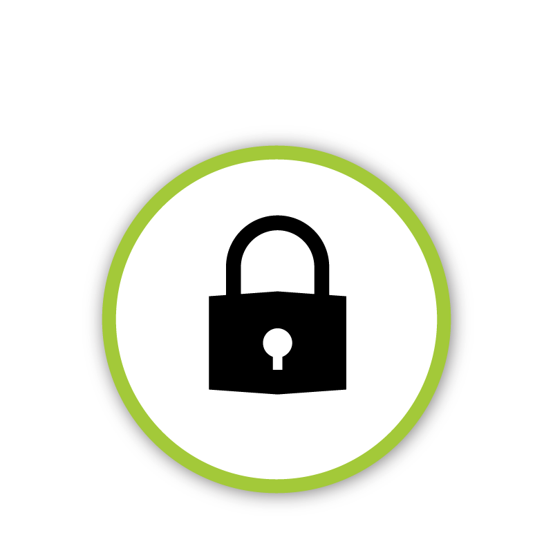 icon of a padlock